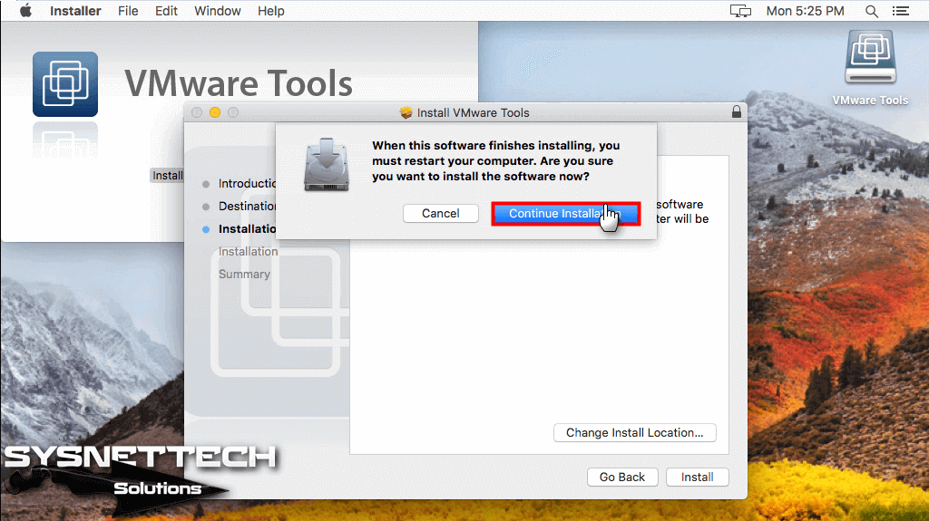 vmware tools for mac sierra